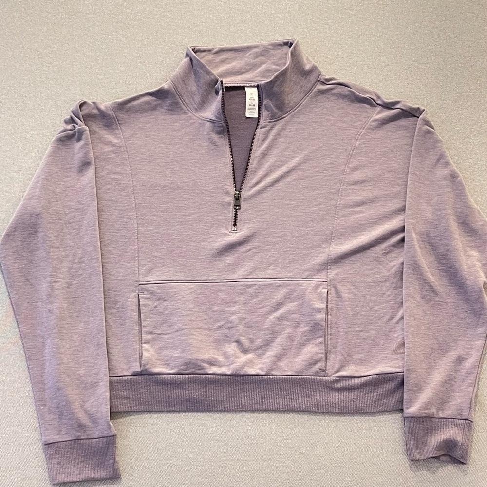 Balance Collection XL Lavender Quarter Zip Pullover